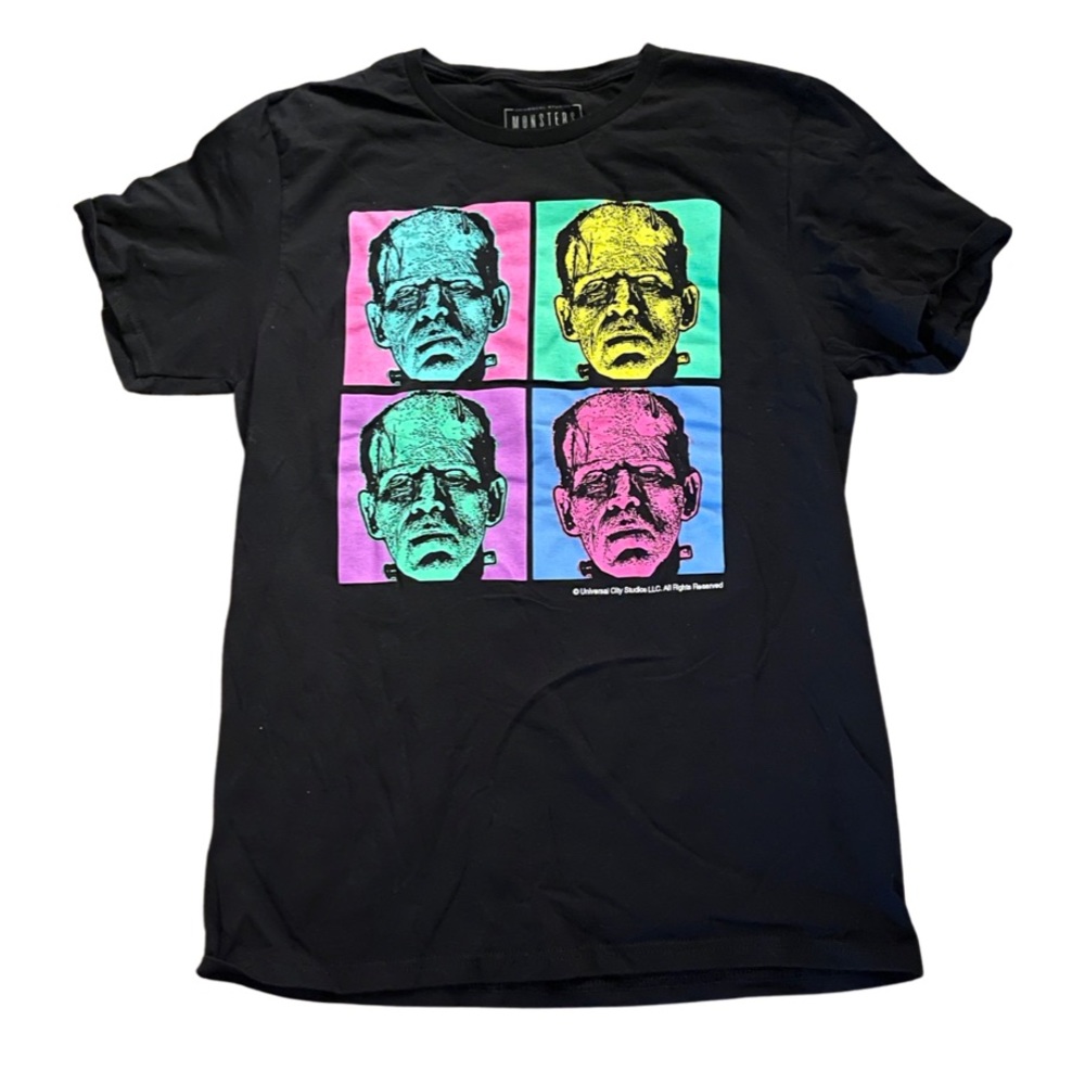Universal Monsters “Frankenstein” Pop Art T-Shirt: Universal Studios: Horror